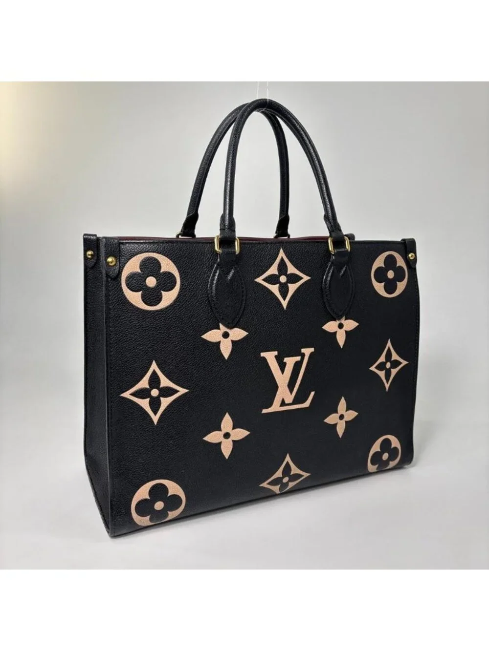 Louis Vuitton Super On The Go MM Monogram Empreinte Tote